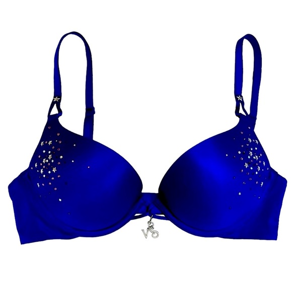 Victoria's Secret Other - Rare Miraculous Plunge Sapphire Sparkle Bra *Price Firm*